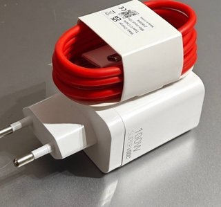 Cargador rápido 100W + cable USB-C para móvil