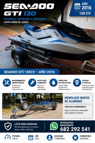 Sea-Doo GTI 130cv (2016)