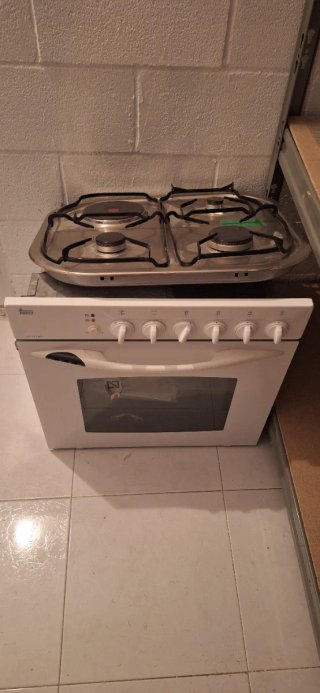 Cocina con Horno Teka Blanca