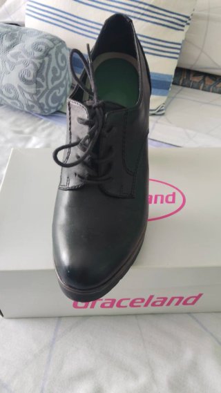 Zapatos de tacón negros talla 40