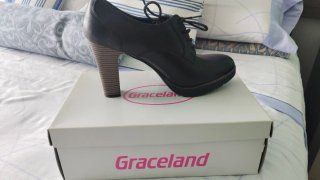 Zapatos de tacón negros talla 40