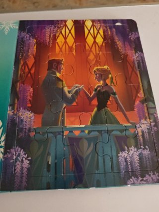 FROZEN LIBRO PUZLE