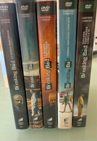 Breaking Bad 5 Temporadas DVD