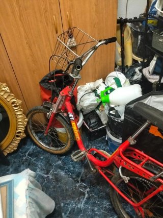 Bicicleta Derbi Jet Cros Roja