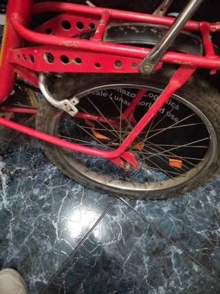 Bicicleta Derbi Jet Cros Roja