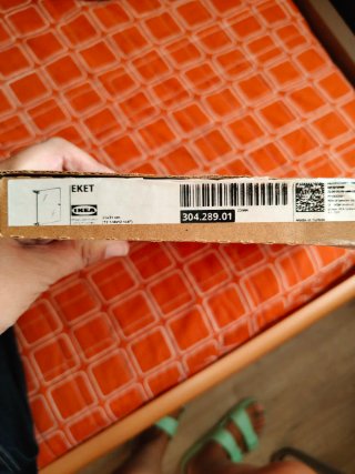 Puerta de Cristal IKEA EKET 31x31 cm