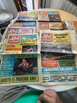 Pack periódicos SOLO MOTO 1983-84