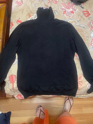 Jersey de Cuello Alto Negro