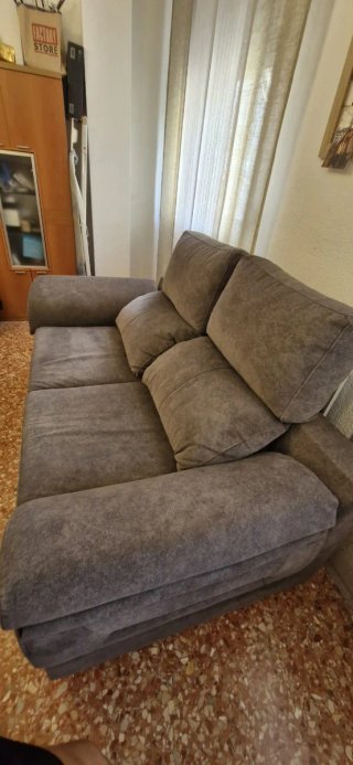 Sofá de 2 plazas Gris