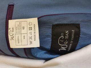 Traje de chaqueta para niño azul