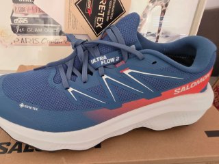 Zapatillas Salomon Ultra Flow 2 GTX Azul/Rojo Tall