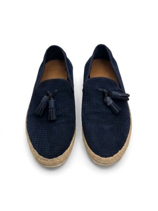 Mocasines Zara Hombre Azul