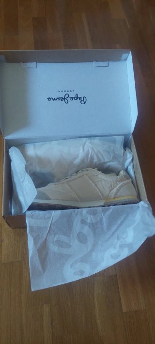 Zapatillas Pepe Jeans Mujer Talla 41 Beige/Amarill