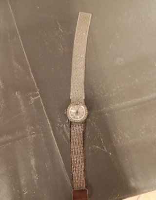 Orologio da polso color argento