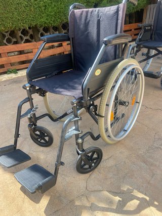 Silla de Ruedas Plegable de Acero T43