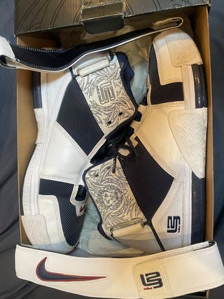 Nike Zoom LeBron 2 Midnight Navy Talla 46