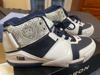 Nike Zoom LeBron 2 Midnight Navy Talla 46