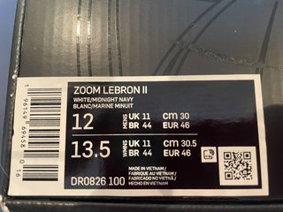 Nike Zoom LeBron 2 Midnight Navy Talla 46