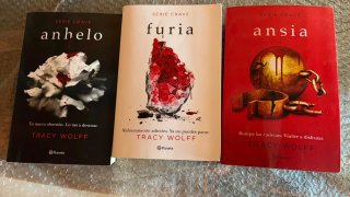 Serie Crave de la autora Tracy Wolff 3 primero