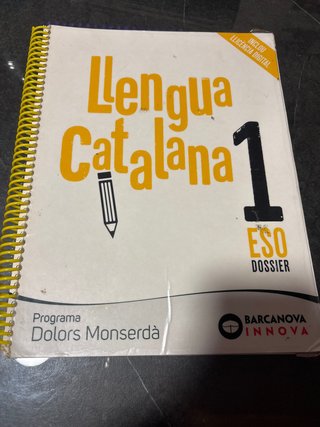 Llengua catalana, 1 ESO. Dossier