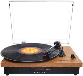 Tocadiscos Prixton Studio Negro/Marrón