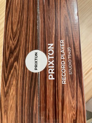 Tocadiscos Prixton Studio Negro/Marrón