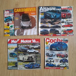 Lote 7 revistas coches