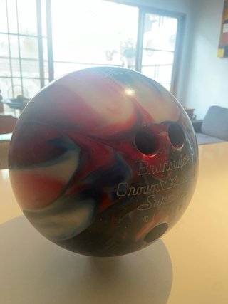 Bola de Bolos Vintage Brunswick Crown Jewel