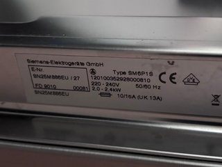 Lavavajillas Siemens SN25M886EU