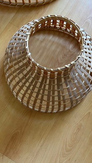 Lámpara de techo Ikea Gottorp bambú pequeño: 29x36
