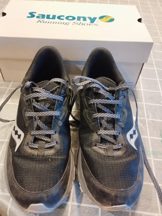 Zapatillas Saucony Trail Running Negras/Grises