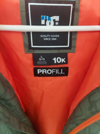 Chaquetón DC 10K Verde Talla L