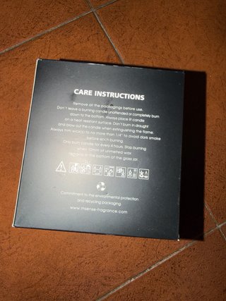 Candela Profumata M&SENSE Man In Acqua