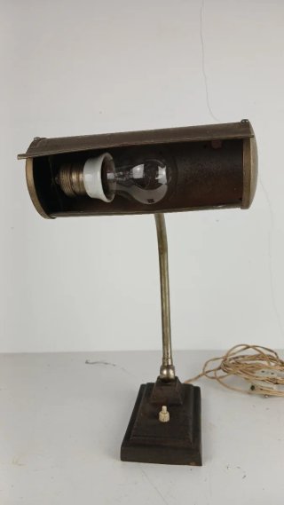 Lampada da tavolo vintage anni '30-'40