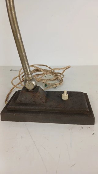 Lampada da tavolo vintage anni '30-'40