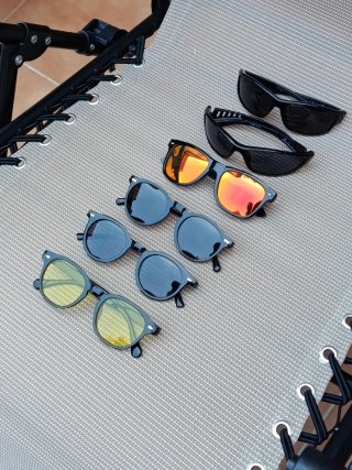 Seis pares de gafas de sol sin estrenar lote