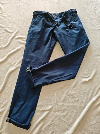 Pantalón Chino El Ganso Azul Marino Talla 42