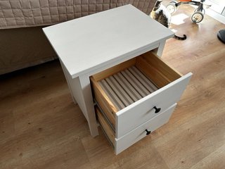 Mesa de Noche IKEA Blanca