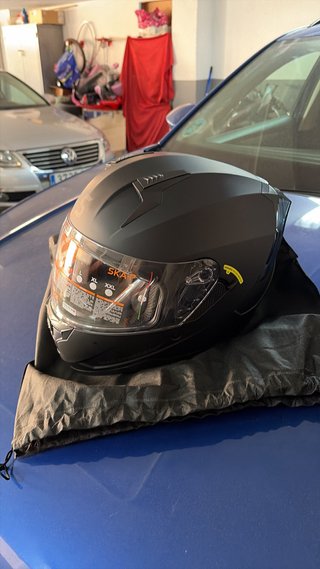 Casco SKA-T Negro Talla M