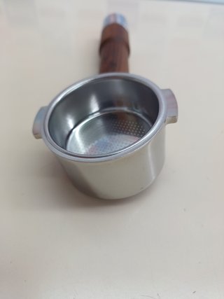 Portafiltro sin fondo Espresso 51 mm, 2 orejas