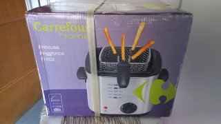 Freidora de aceite 1L Carrefour Home NUEVA