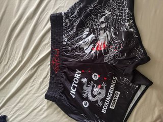 Pantalón Kickboxing Victory Dragón Negro