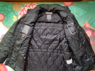Cazadora Negra Geox