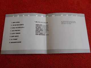 Frank Zappa - Jazz From Hell CD