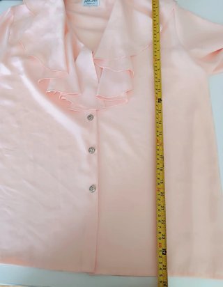 Blusa Vintage Archy Salmón Talla 40