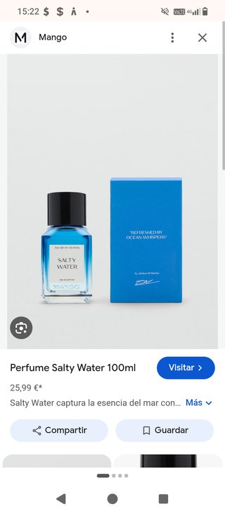 Perfume Salty Water 100ml Mango unisex