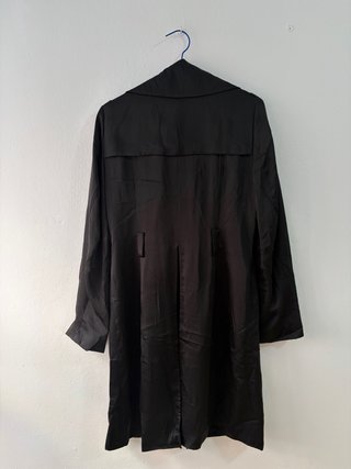 Gabardina Negra Mango