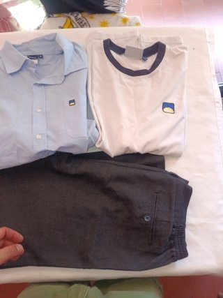 Conjunto Ropa Escolar Camisa y Pantalón