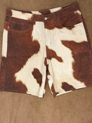 Bermudas Cortas Estampado Animal