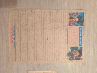 Carta Coleccionista Goku Dragón Ball Z
